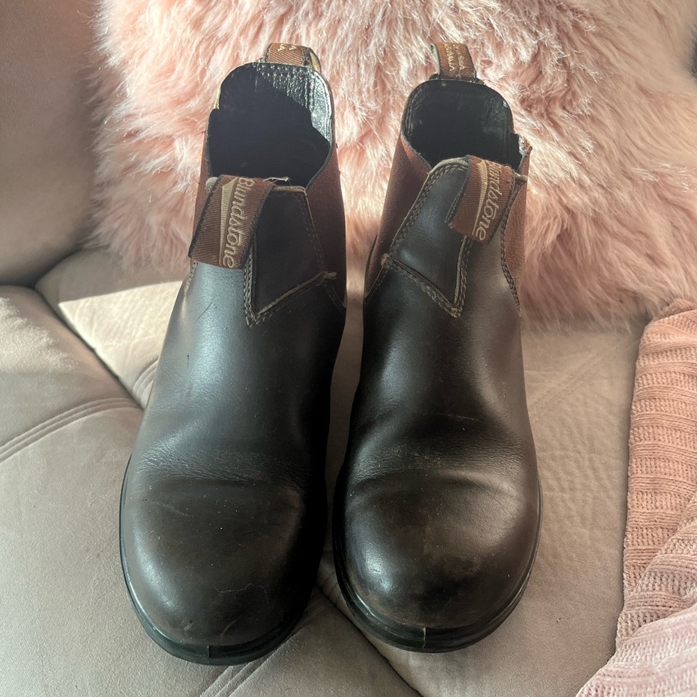 Blundstone Brown Leather Boots 8.5